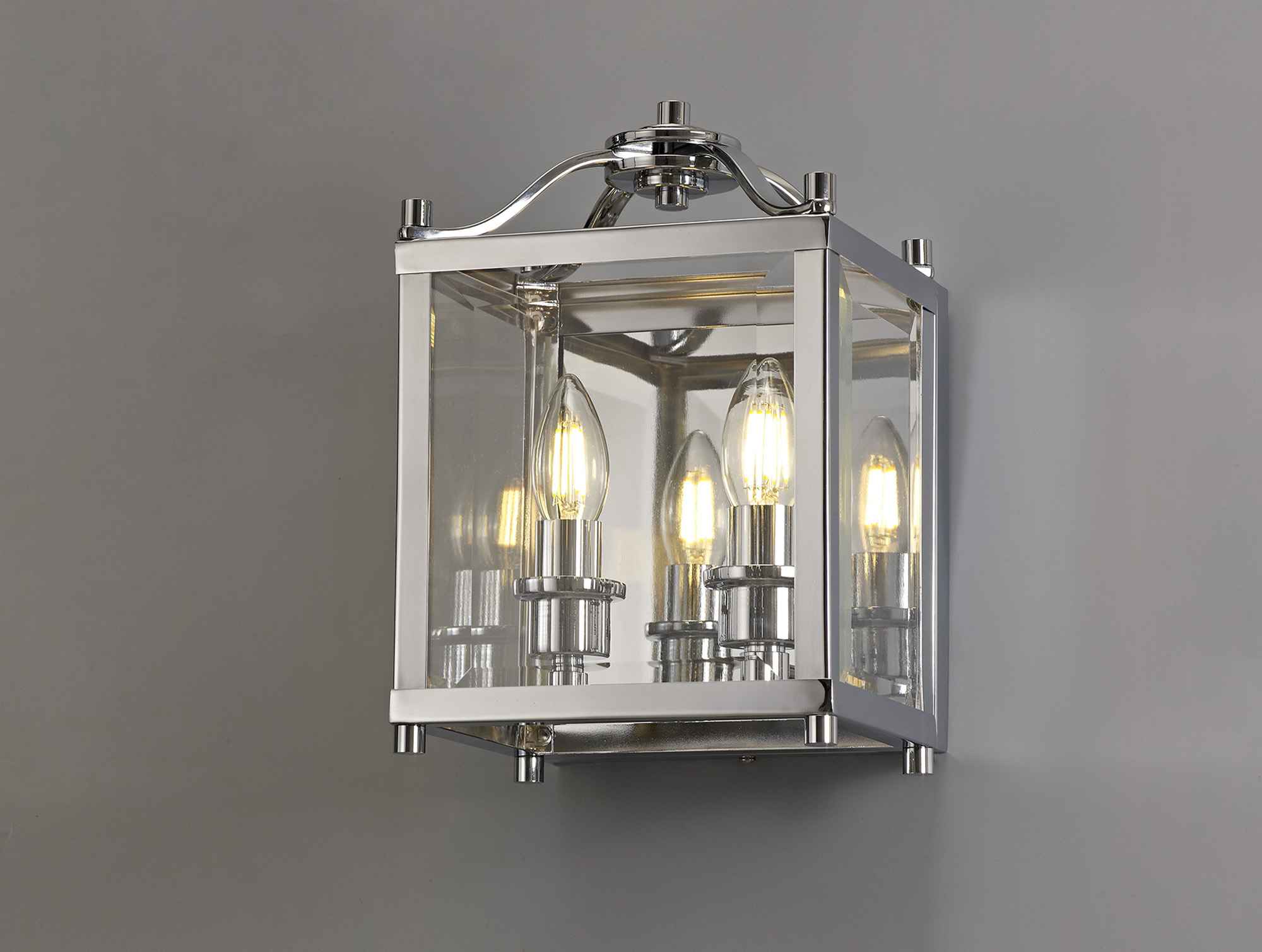 Aston Polished Chrome Wall Lights Diyas Flush Wall Lights Aston Polished Chrome Wall Lights Diyas Flush Wall Lights